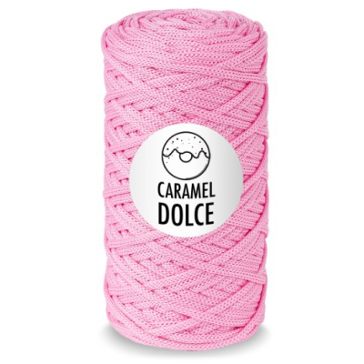 Карамель Dolce шнур для вязания 4 мм 100 м/ 200 гр зефир в интернет-магазине Швейпрофи.рф