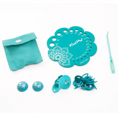 Набор съемных спиц Knit Pro 36311 «Mindful Kindness» укороченные сталь, пластик 7 видов в интернет-магазине Швейпрофи.рф