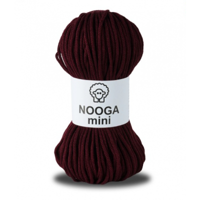 Нуга mini Nooga шнур для вязания 5 мм 100 м/ 170 гр вино в интернет-магазине Швейпрофи.рф