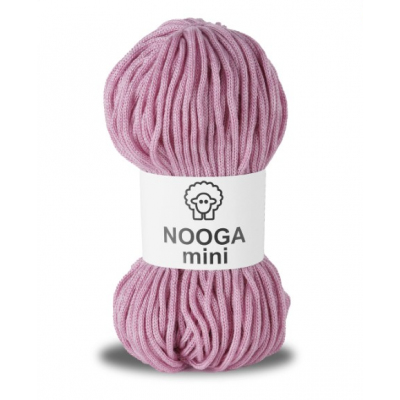 Нуга mini Nooga шнур для вязания 5 мм 100 м/ 170 гр розовый джин в интернет-магазине Швейпрофи.рф
