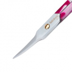 Ножницы маникюрные BS изогнутые  цветные ручки в интернет-магазине Швейпрофи.рф