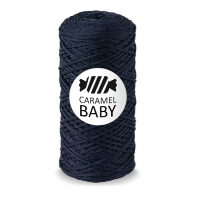 Карамель Baby шнур для вязания 2 мм 200 м/ 150 гр Темный баклажан в интернет-магазине Швейпрофи.рф