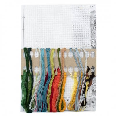 Набор для вышивания М.П.Студия М-388 «Осенний натюрморт» 17*22 см в интернет-магазине Швейпрофи.рф