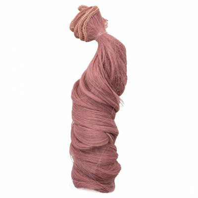 Волосы для кукол (трессы) Элит В-100 см L-38 см 26471 гр. розовый в интернет-магазине Швейпрофи.рф