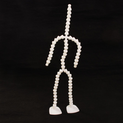 Скелет 35 см для игрушки со ступнями, руки- 10 звеньев (11 см), ноги 12 звеньев (13 см) в интернет-магазине Швейпрофи.рф