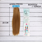 Волосы для кукол (трессы) Прямые 2294914 В-100 см L-25 см цв.26 в интернет-магазине Швейпрофи.рф
