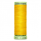 Нитки п/э Гутерман GUTERMAN TOP STITCH №30  30 м для отстрочки 744506 (132013) т.желтый 106