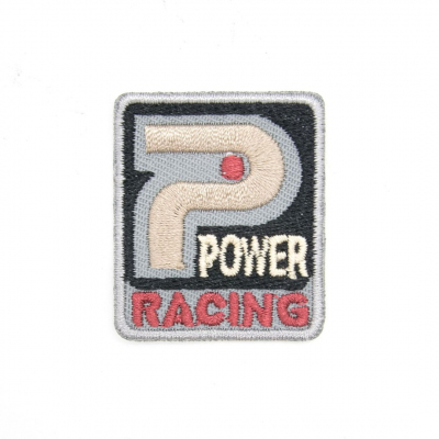 Термоаппликация HP 7732555 «Эмблема Power Racing» 3,3*4 см в интернет-магазине Швейпрофи.рф