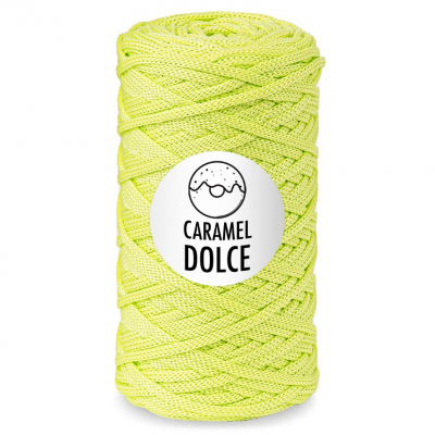 Карамель Dolce шнур для вязания 4 мм 100 м/ 200 гр лайм в интернет-магазине Швейпрофи.рф