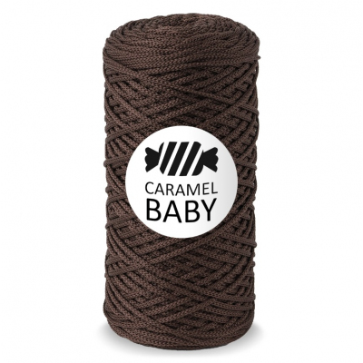 Карамель Baby шнур для вязания 2 мм 200 м/ 150 гр Трюфель в интернет-магазине Швейпрофи.рф