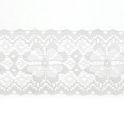 Кружево капрон  50 мм арт.7с1 (уп. 50 м)  белый в интернет-магазине Швейпрофи.рф