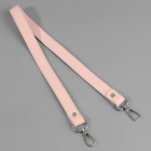 Ручки для сумок 9327029 с карабинами 60*2 см нежно-розовый