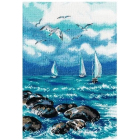 Набор для вышивания Овен №1308 «О, море, море» 22*32 см в интернет-магазине Швейпрофи.рф