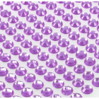 Стразы клеевые на листе 4 мм  (уп. 504 шт.) фиолетовый
