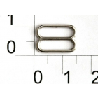 Регулятор для бюстгальтера 1008 металл шир. 10 мм никель
