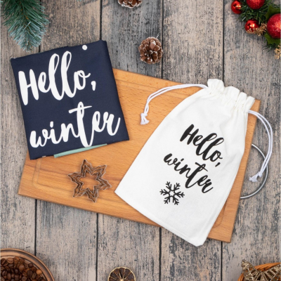 Подарочный набор 7350552 «Hello winter» в мешочке в интернет-магазине Швейпрофи.рф