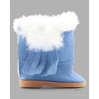 Обувь для игрушек (Сапожки) SH-0021 7,5 см на меху голубой 7736737 в интернет-магазине Швейпрофи.рф
