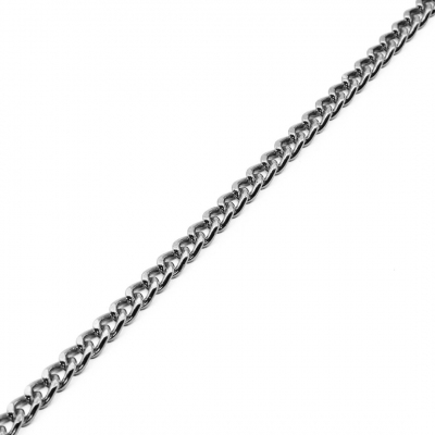 Цепочка K19313 алюмин. 3,5*4,7 мм (уп. 10 м) 7732510 т.никель в интернет-магазине Швейпрофи.рф