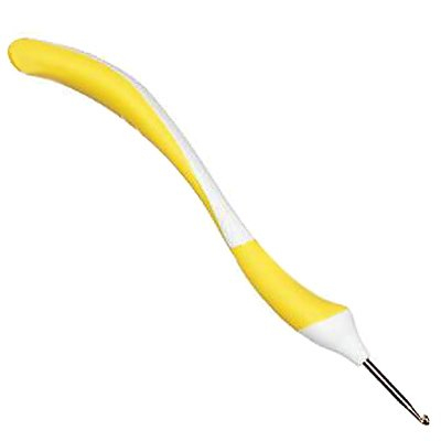 Крючок вязальный Addi 140-7 Swings 2,5 мм с эргономичной ручкой в интернет-магазине Швейпрофи.рф