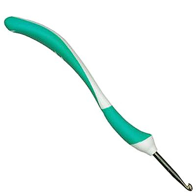 Крючок вязальный Addi 140-7 Swings 4,0 мм с эргономичной ручкой в интернет-магазине Швейпрофи.рф