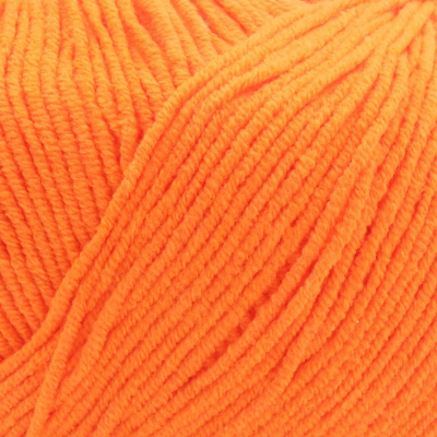 Пряжа Каракульская овечка , 100гр.380м. 0805 оранжевый в интернет-магазине Швейпрофи.рф
