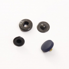 Кнопки №61 15 мм  пласт. альфа (уп. 720 шт.) т.синий