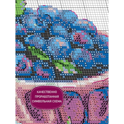 Набор для вышивания Риолис №2168 «Голубика садовая» 20*20 см в интернет-магазине Швейпрофи.рф