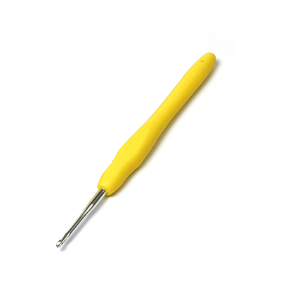 Крючок вязальный Maxwell TB.AL-REZ с прорезиненной ручкой  2,5 мм в интернет-магазине Швейпрофи.рф