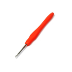 Крючок вязальный Maxwell TB.AL-REZ с прорезиненной ручкой  3 мм