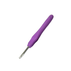 Крючок вязальный Maxwell TB.AL-REZ с прорезиненной ручкой  4 мм