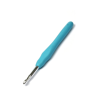 Крючок вязальный Maxwell TB.AL-REZ с прорезиненной ручкой  5 мм в интернет-магазине Швейпрофи.рф