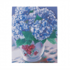 Алмазная мозаика Школа талантов 6943183 «Цветы в вазе» полная выкладка 40*50 см на подрамнике в интернет-магазине Швейпрофи.рф