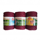 «Я люблю вязать» шнур для вязания 3 мм 100 м/ 150 гр±5%  вишня в интернет-магазине Швейпрофи.рф