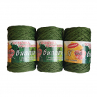 «Я люблю вязать» шнур для вязания 3 мм 100 м/ 150 гр±5%  зелёный папортник в интернет-магазине Швейпрофи.рф