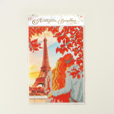 Алмазная мозаика Школа Талантов 5299769 «Париж» 15*21 см частичная выкладка в интернет-магазине Швейпрофи.рф