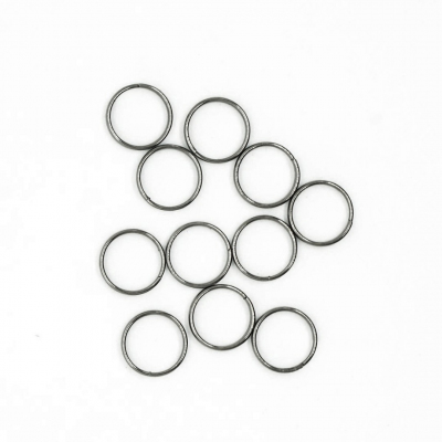 Кольцо для бус Астра 4 AR257/258 соединительное двойное  10 мм т.никель уп.50шт 7727701 в интернет-магазине Швейпрофи.рф