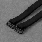 Бретели текстильные (крестообразные) 9907242 черный 1 см в интернет-магазине Швейпрофи.рф