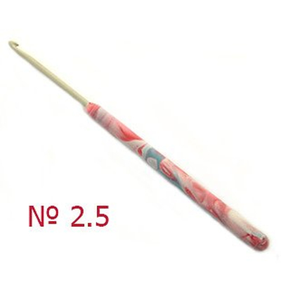 Крючок с ручкой ЦВ 2,5 мм 0332-6000 7700500 в интернет-магазине Швейпрофи.рф