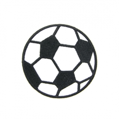 Термоаппликация HP 7732564 «Футбольный мяч» большой 7 см в интернет-магазине Швейпрофи.рф