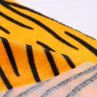 Мех короткий ворс 1,5 мм 7455198 «Тигр»  50*50 см ярко- оранжевый в интернет-магазине Швейпрофи.рф