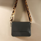 Ручки для сумок 9898355 «Орнамент леопард» стропа 140*3,8 см коричневый/бежевый/золото в интернет-магазине Швейпрофи.рф