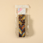 Ручки для сумок 9898359 «Орнамент стрелки» стропа 140*3,8 см коричневый/бежевый/золото в интернет-магазине Швейпрофи.рф