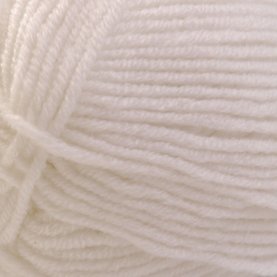 Пряжа Лана голд (LanaGold), 100 г / 240 м,  055 белый в интернет-магазине Швейпрофи.рф