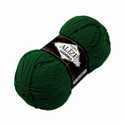 Пряжа Лана голд (LanaGold), 100 г / 240 м, 118 т.-зеленый