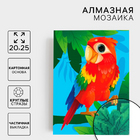 Алмазная мозаика Школа Талантов 5303287 «Яркий попугай» 20*25 см в интернет-магазине Швейпрофи.рф