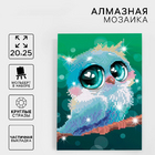 Алмазная мозаика Школа Талантов 7483687 «Совушка» частичная выкладка 20*25 см в интернет-магазине Швейпрофи.рф
