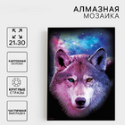 Алмазная мозаика Школа талантов 7625432 «Взгляд волка» 21*30 см в интернет-магазине Швейпрофи.рф