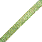 Тесьма металл. 12 мм (уп. 27 м) 23 св. зелёный