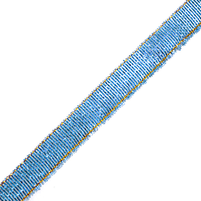 Тесьма металл. 12 мм (уп. 27 м) 36 синий