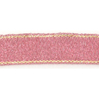 Тесьма металл. 15 мм MRC-15 (уп. 33 м) 067 розовый